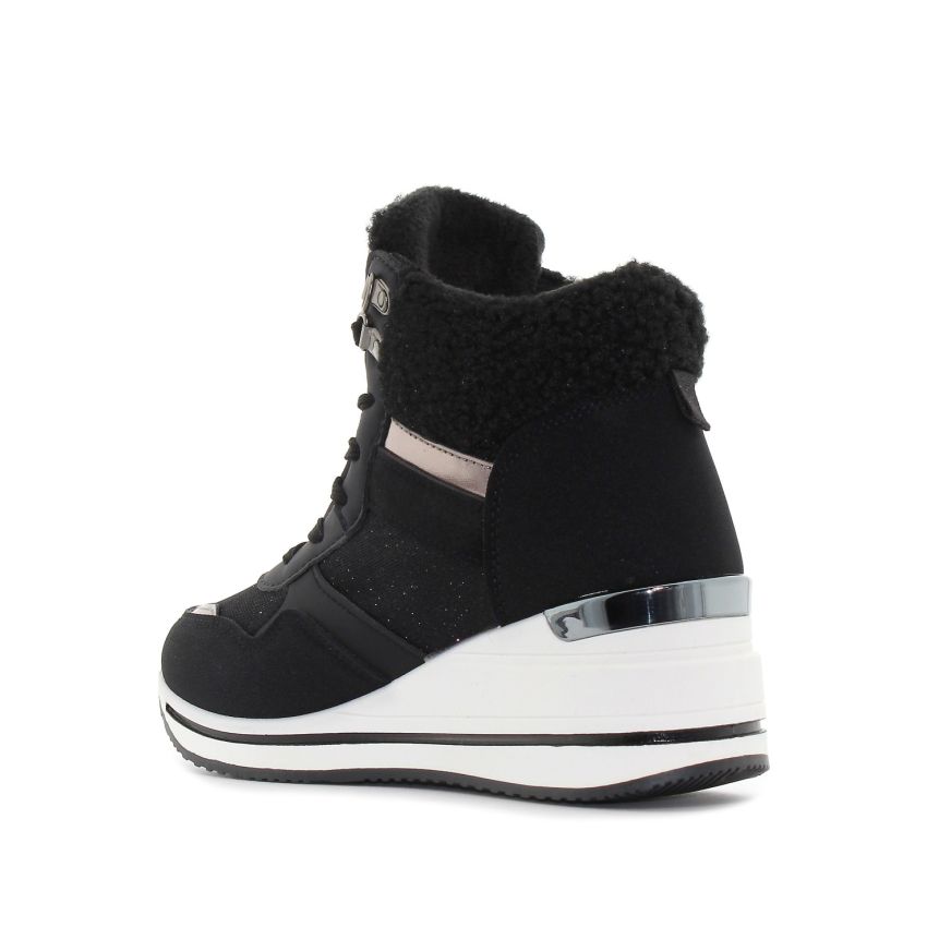 Yolera - Exa fekete női bakancs