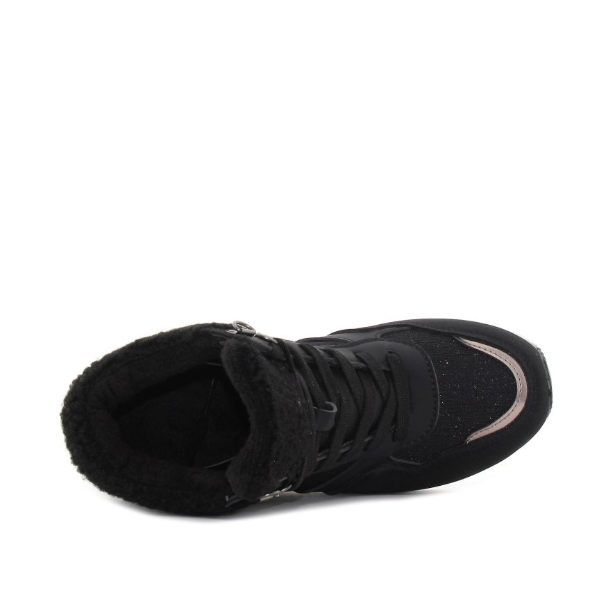 Yolera - Exa fekete női bakancs