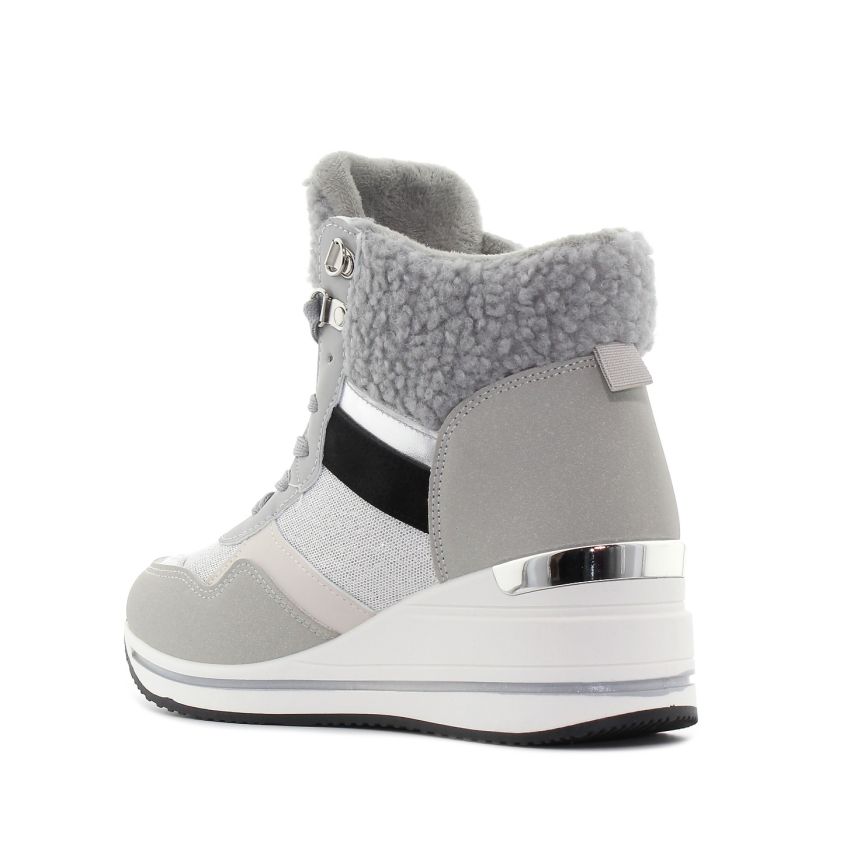 Yolera - Exa szürke női bakancs