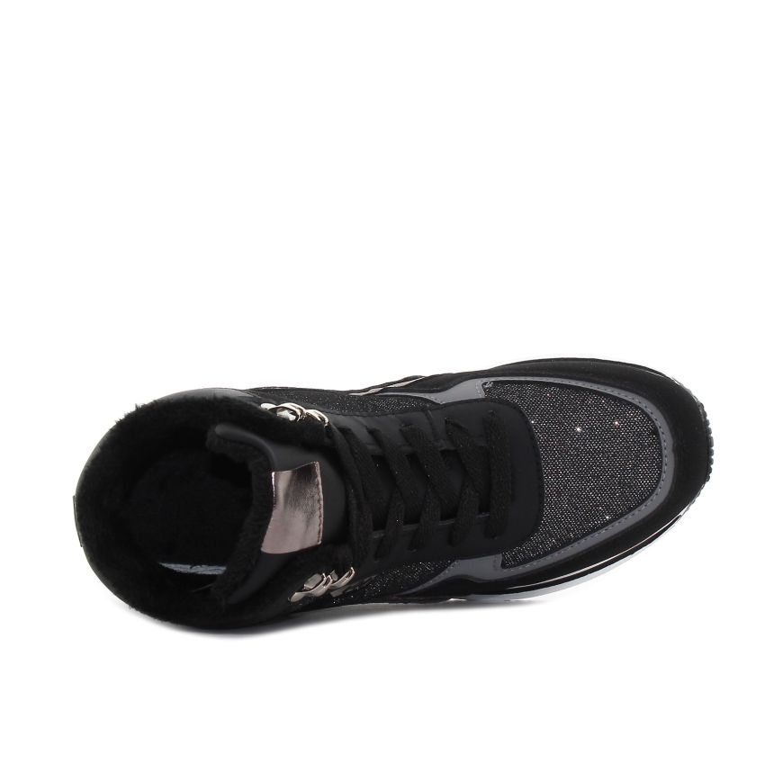 Yolera - MV fekete női bakancs