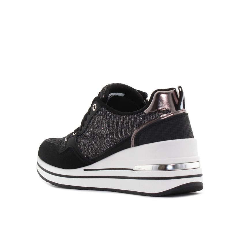 Yolera - Diara fekete női cipő