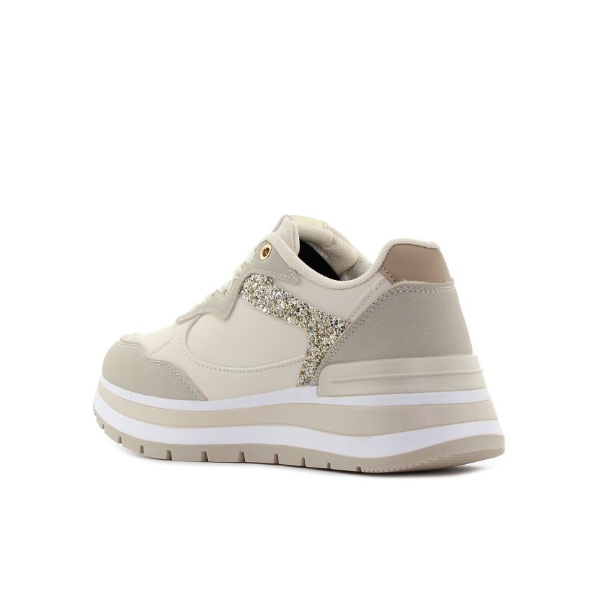 Yolera - Streets bézs női cipő