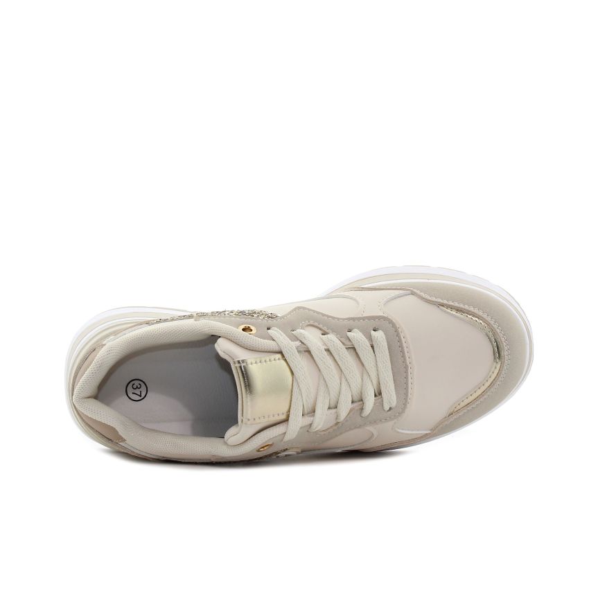 Yolera - Streets bézs női cipő