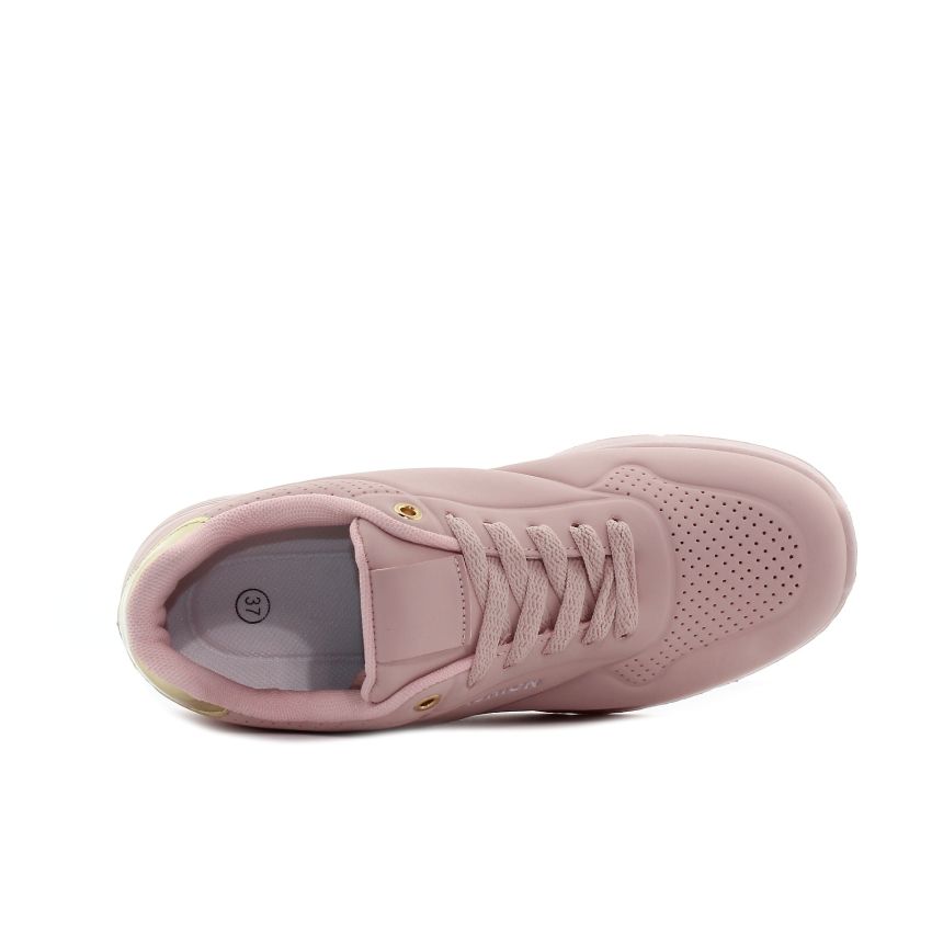 Yolera - Velvet rózsaszín női cipő