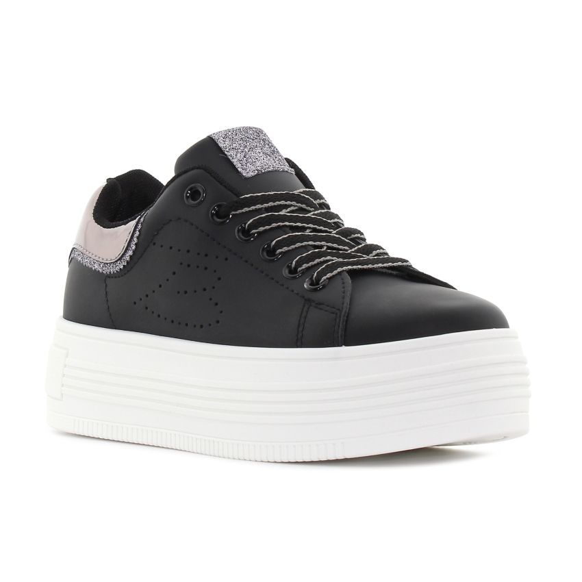 Yolera - Everyday fekete női cipő