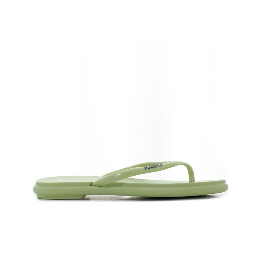 Luofu - One zöld női papucs