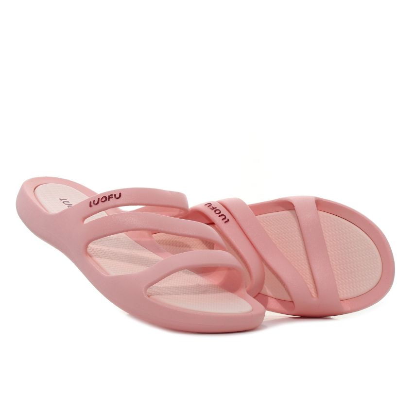 Luofu - Lit rózsaszín női papucs