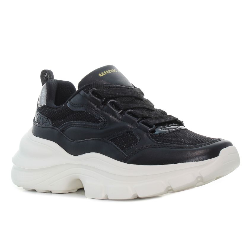 Wink - Harrena fekete női sneaker