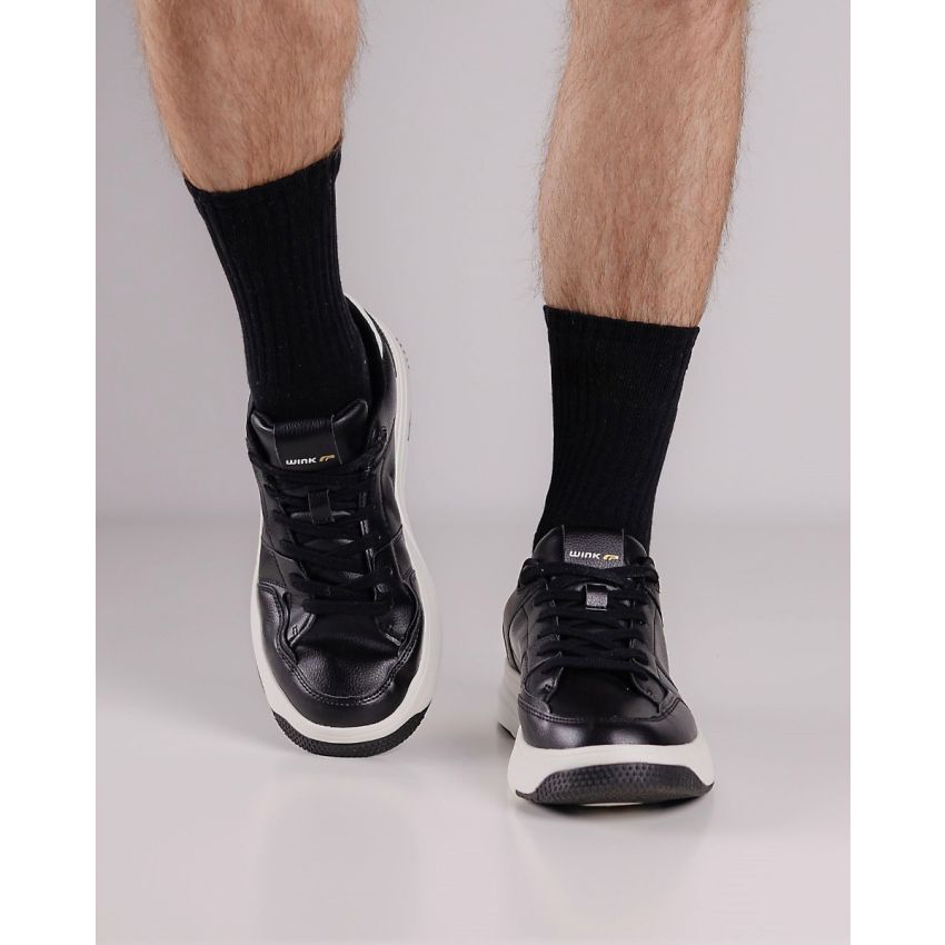 Wink - Tempest X fekete férfi cipő