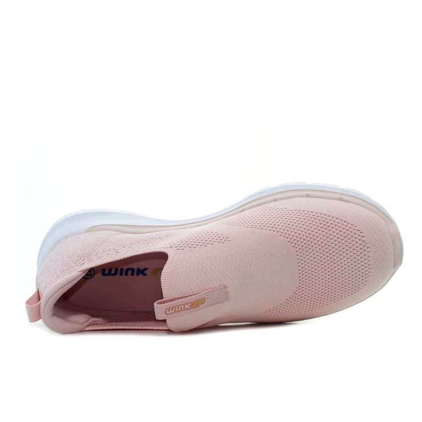 Wink - Athena HI rózsaszín női bebújós cipő