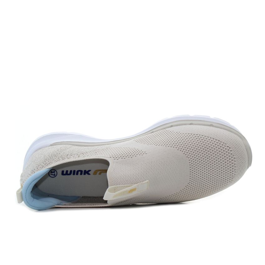 Wink - Athena HI bézs női bebújós cipő