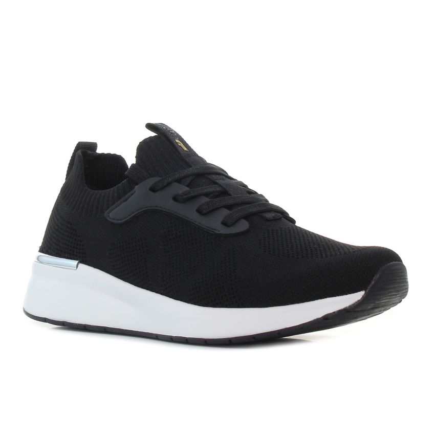 Wink - Minerva fekete női cipő