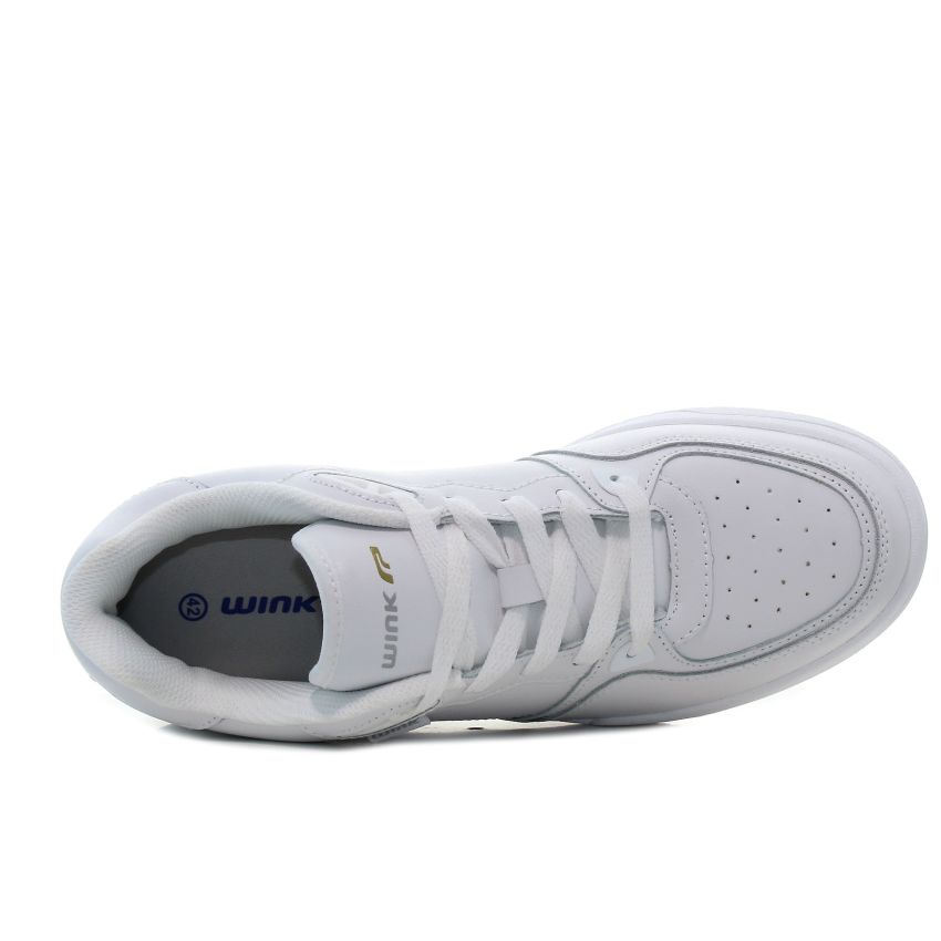 Wink - Pelli Dot fehér férfi bőrcipő