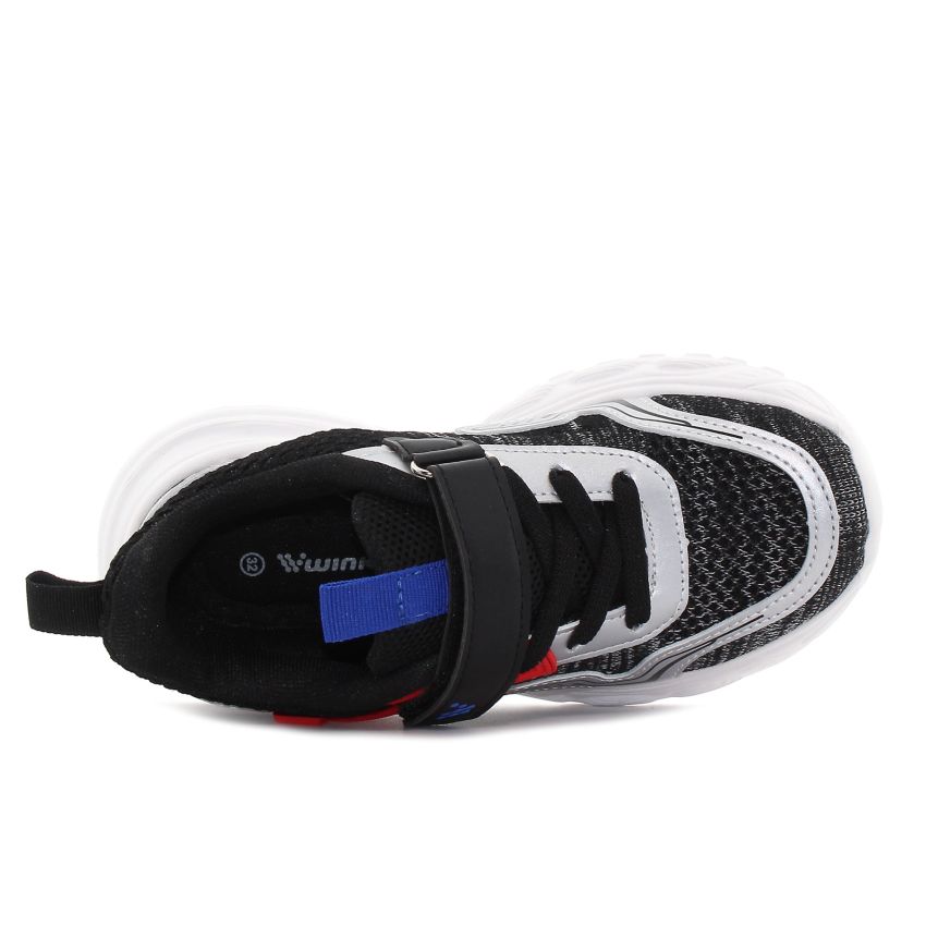 Wink - Acco fekete gyerek cipő