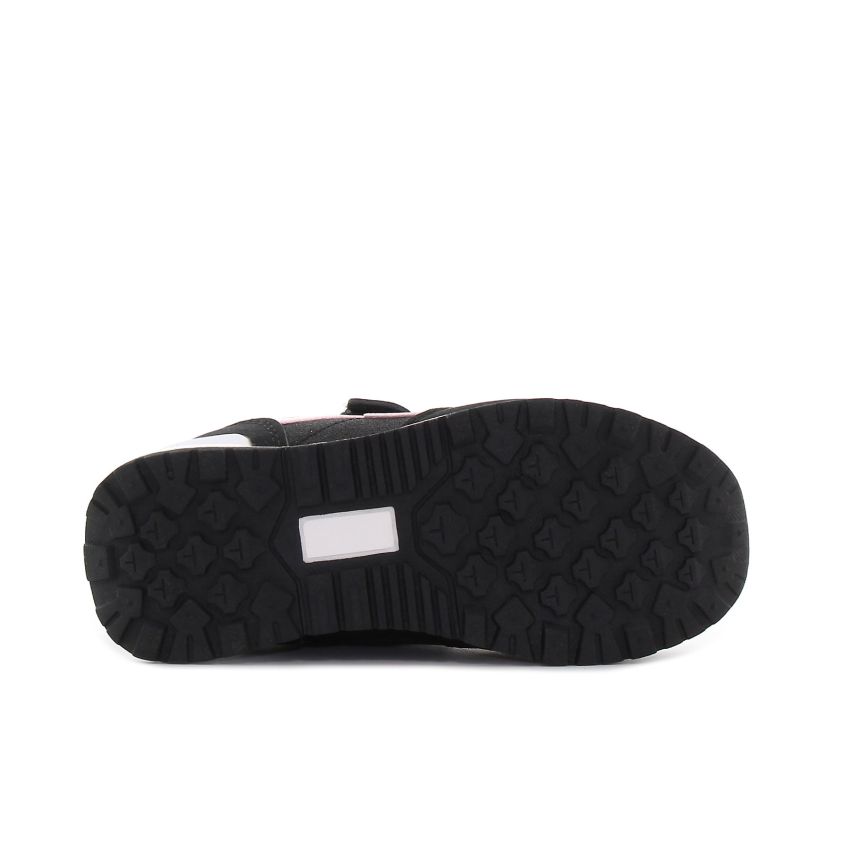 Wink - Jass fekete-rózsaszín gyerek cipő