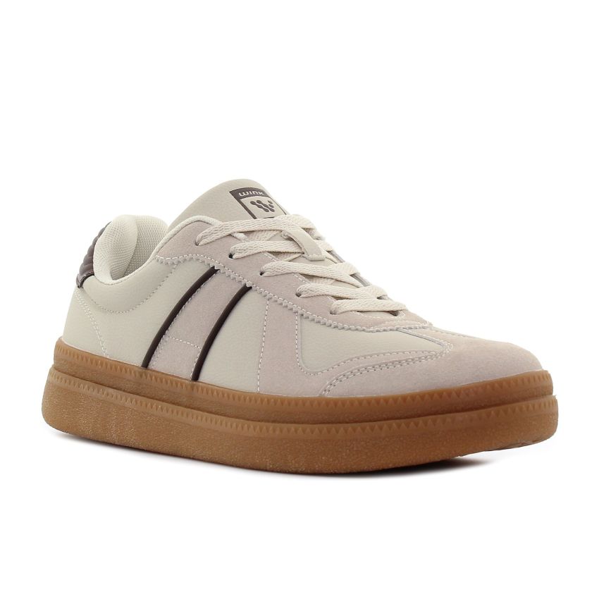 Wink - Anvu bézs férfi sneaker