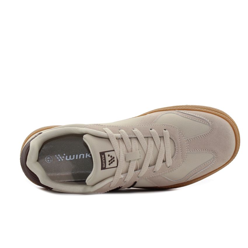 Wink - Anvu bézs férfi sneaker