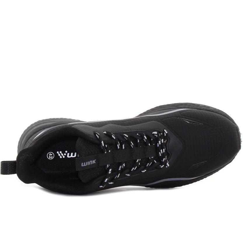 Wink - Krengs fekete férfi sport cipő