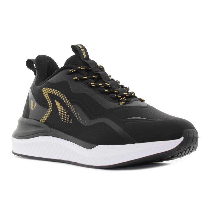 Wink - Krengs fekete-arany férfi sport cipő