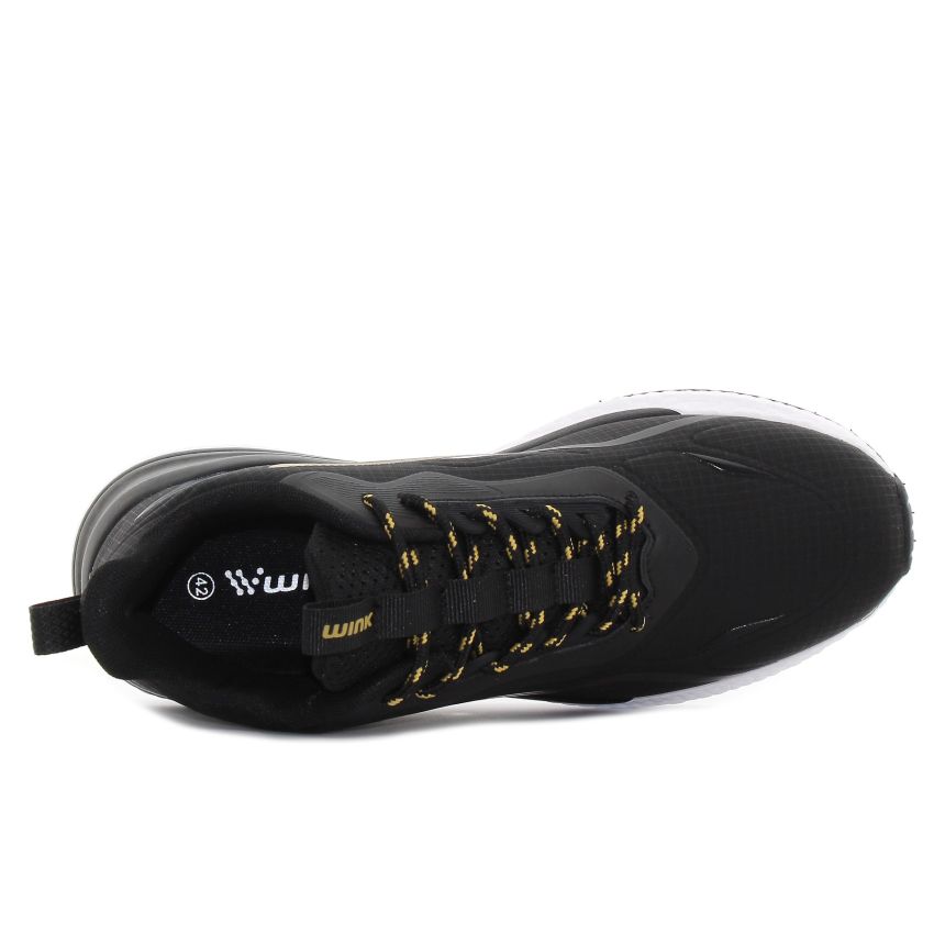 Wink - Krengs fekete-arany férfi sport cipő