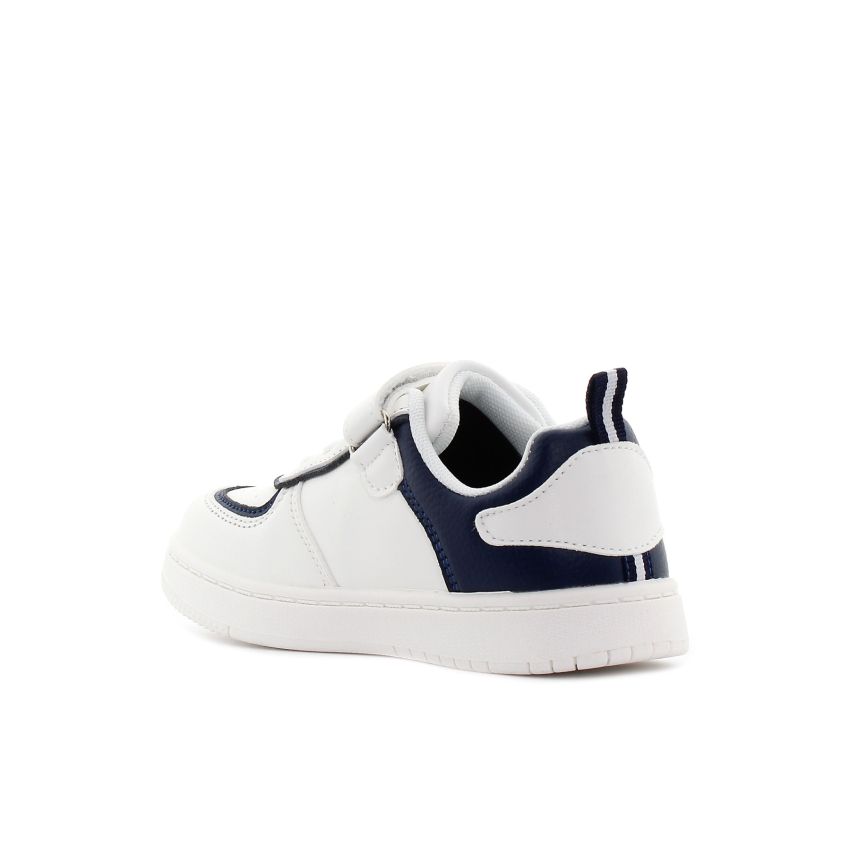 Wink - Cevood fehér-sötétkék baba cipő