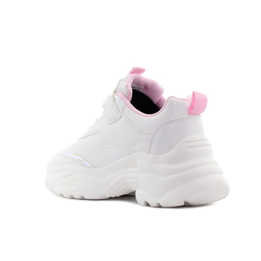 Wink - Jenge fehér-rózsaszín gyerek cipő