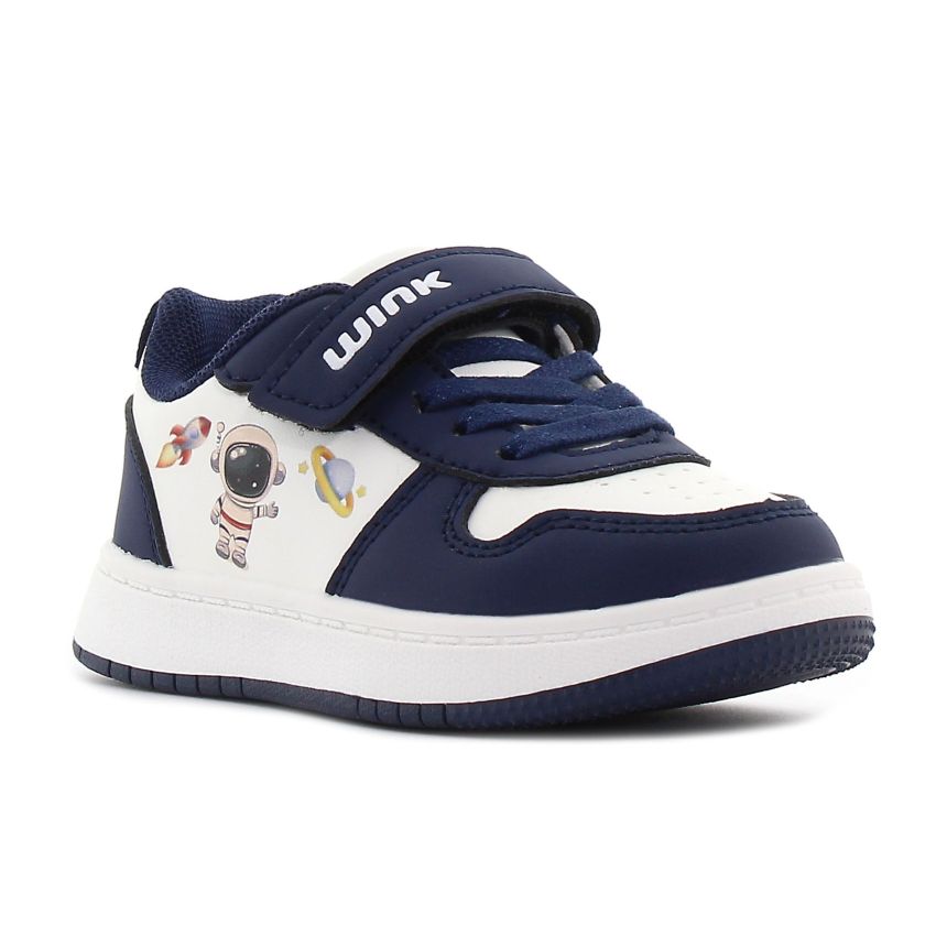 Wink - Ymir sötétkék baba cipő