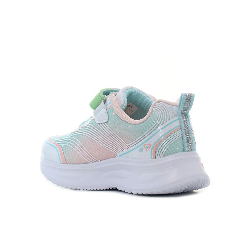 Wink - Regina Bestie villogó menta gyerek cipő