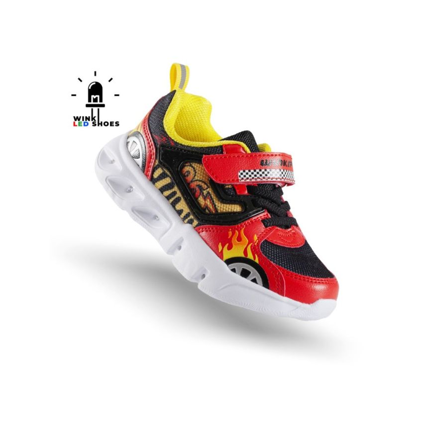 Wink - Nightro villogó piros gyerek cipő