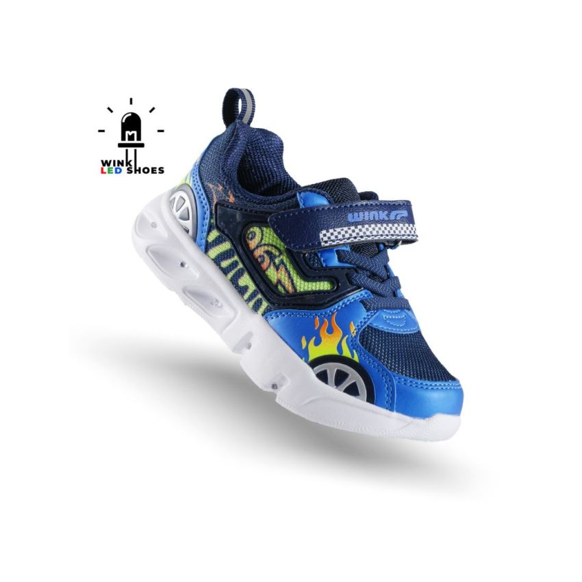 Wink - Nightro villogó kék gyerek cipő