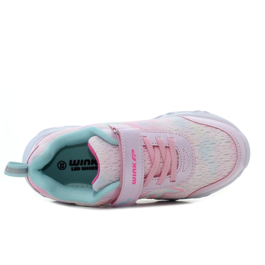 Wink - Regina Flor villogó rózsaszín gyerek cipő