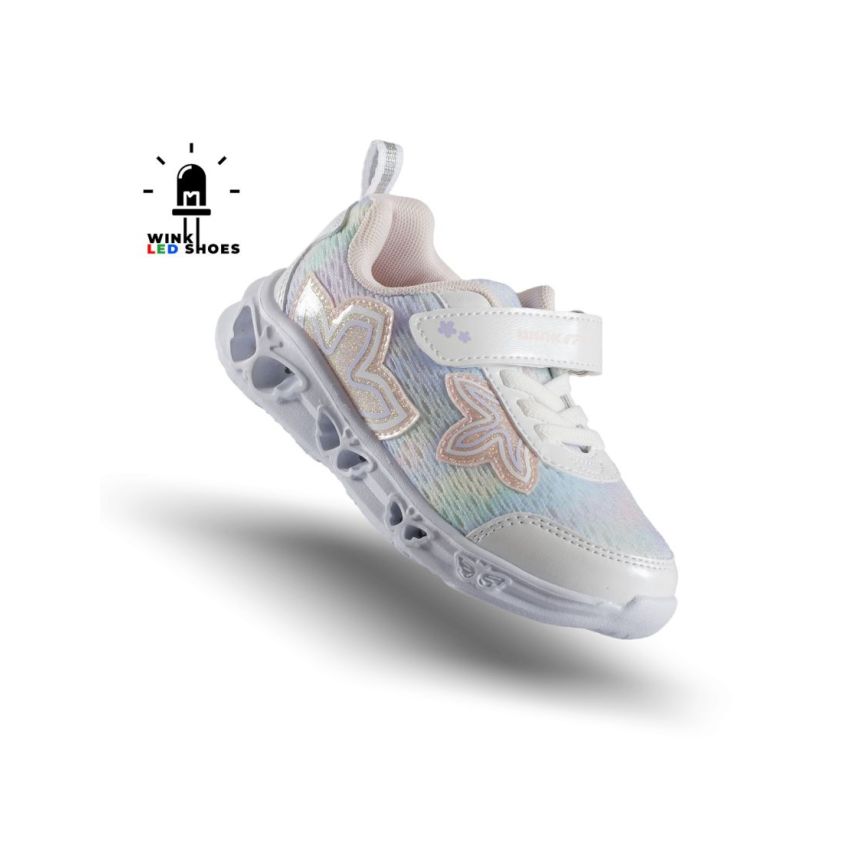 Wink - Regina Flor villogó gyöngyház gyerek cipő