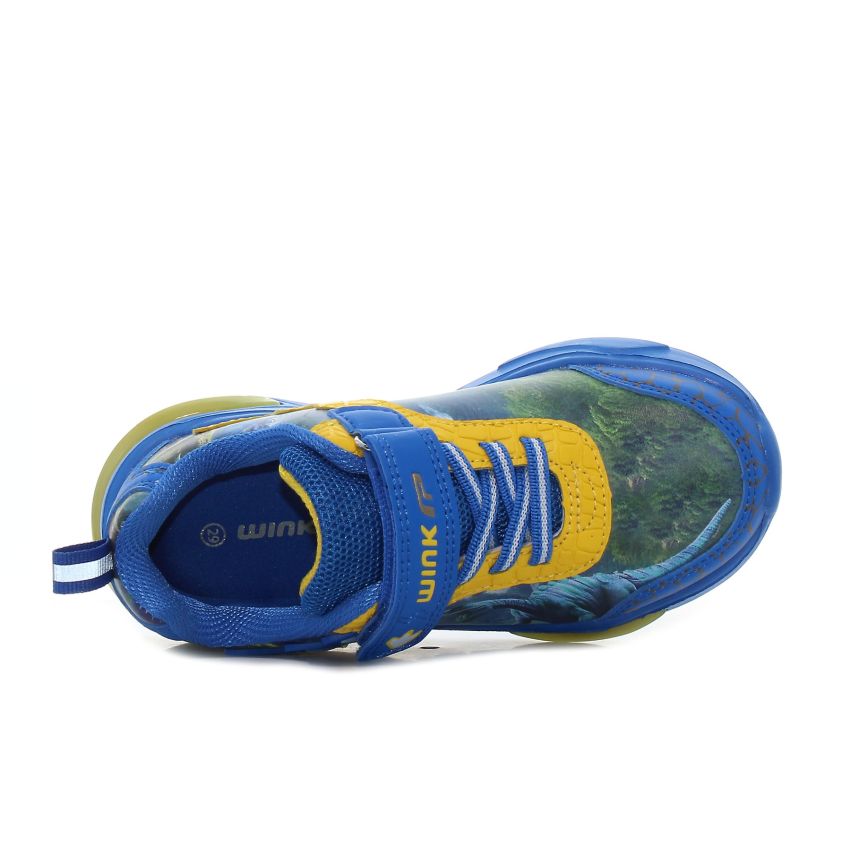 Wink - Paleo XT villogó kék gyerek cipő
