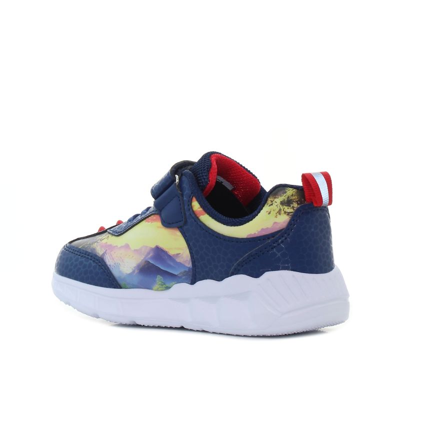 Wink - MythX villogó sötétkék baba cipő