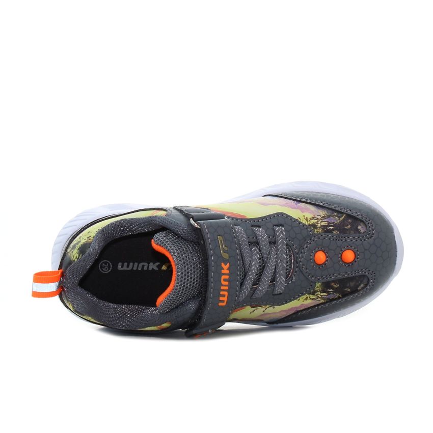 Wink - MythX villogó szürke baba cipő