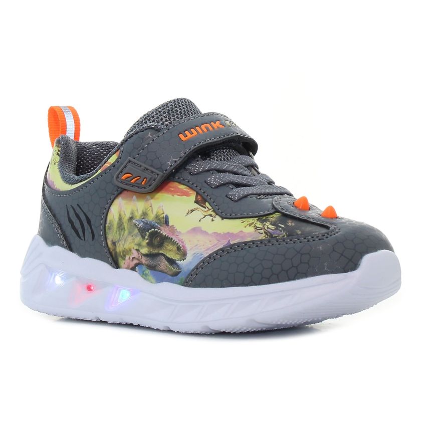 Wink - MythX villogó szürke gyerek cipő