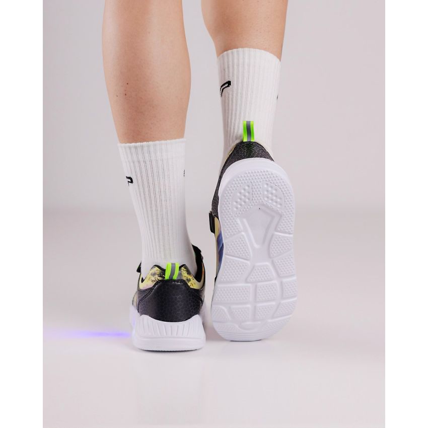 Wink - MythX villogó fekete gyerek cipő