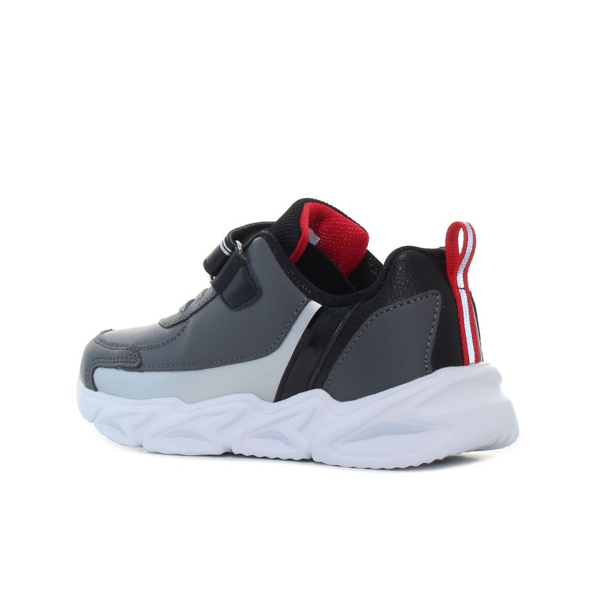 Wink - PalaDyno villogó sötétszürke gyerek cipő