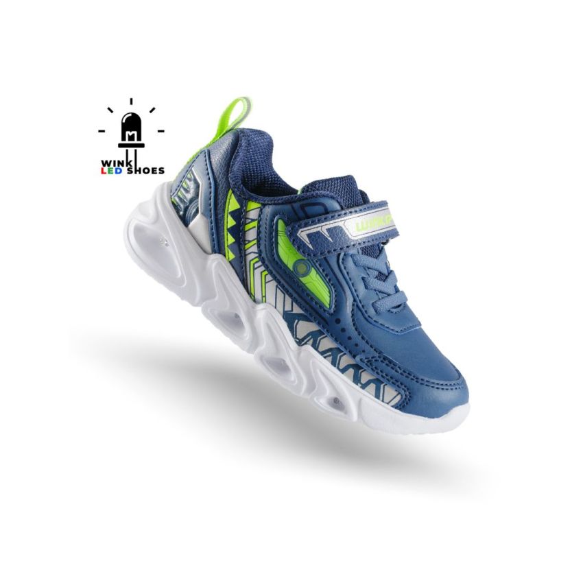 Wink - PalaDyno villogó sötétkék gyerek cipő