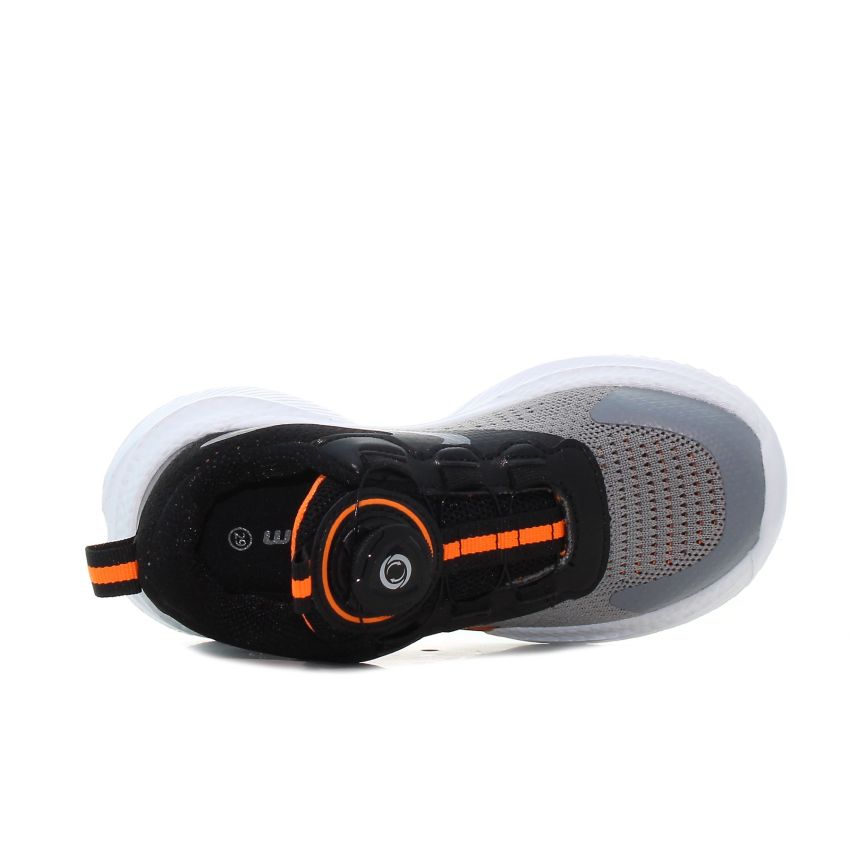 Wink - HoloRun fekete tárcsás baba cipő