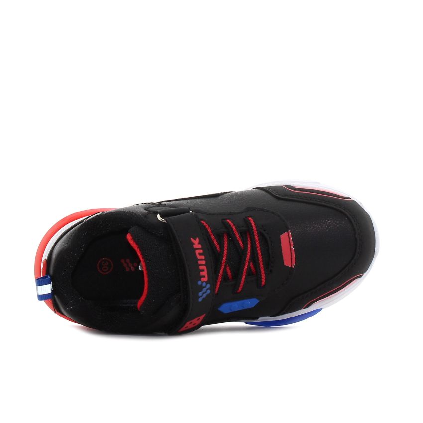 Wink - Illumy villogó fekete baba cipő