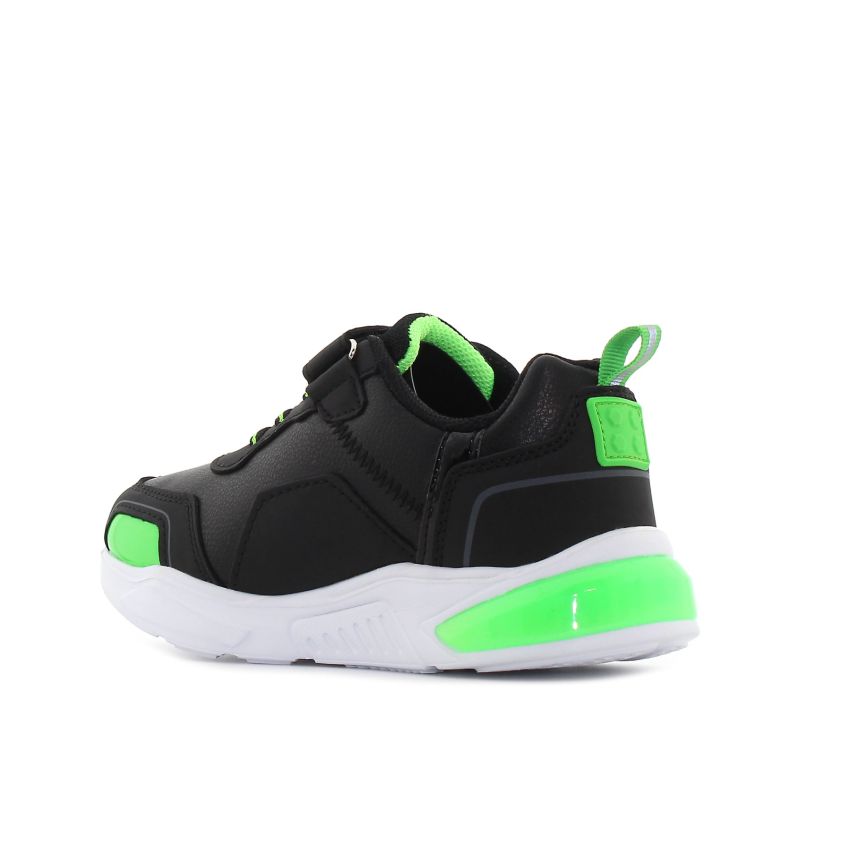 Wink - Illumy villogó fekete gyerek cipő