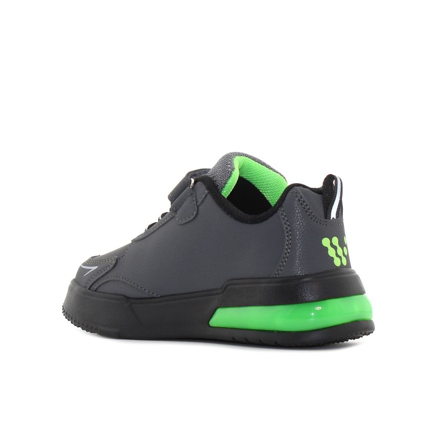 Wink - Fylum villogó sötétszürke baba cipő