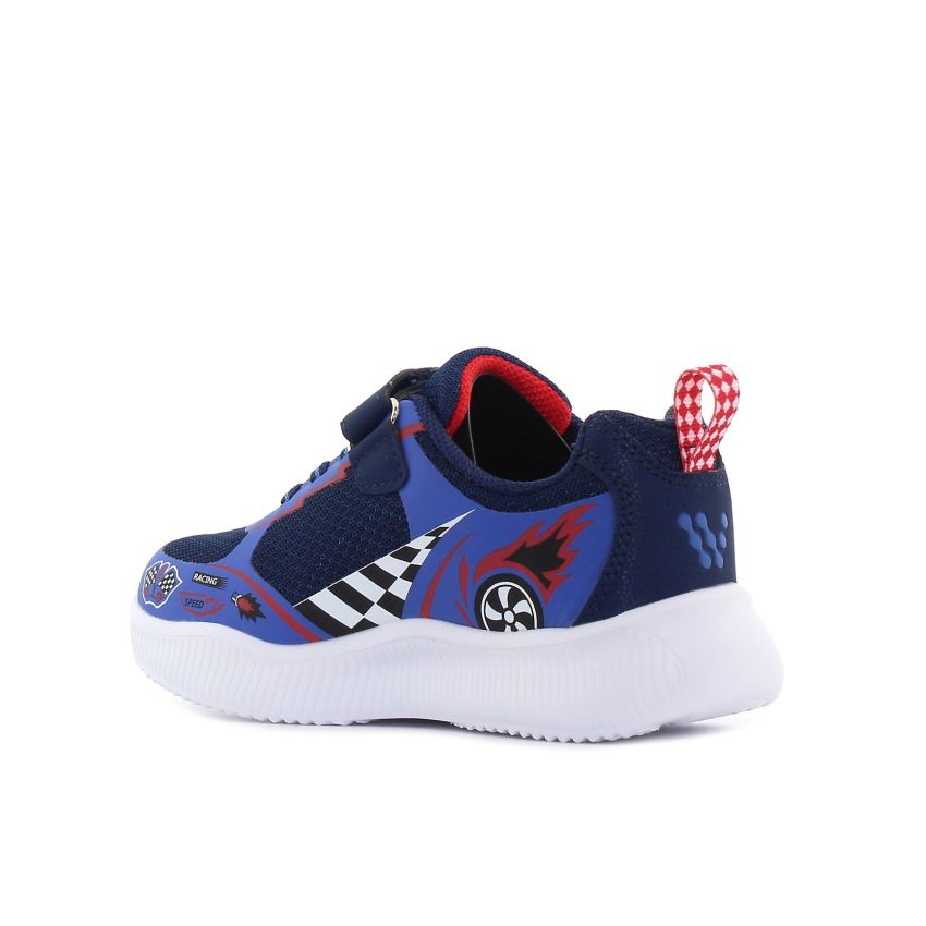 Wink - Rheda villogó sötétkék baba cipő