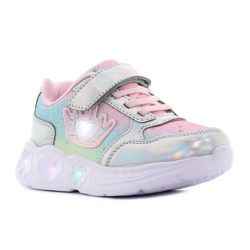 Wink - Regina villogó ezüst gyerek cipő