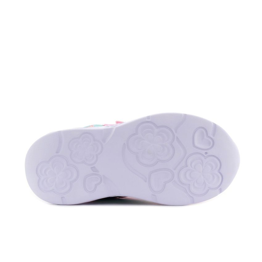 Wink - Regina villogó rózsaszín baba cipő