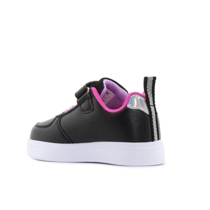 Wink - Alastor villogó fekete baba cipő