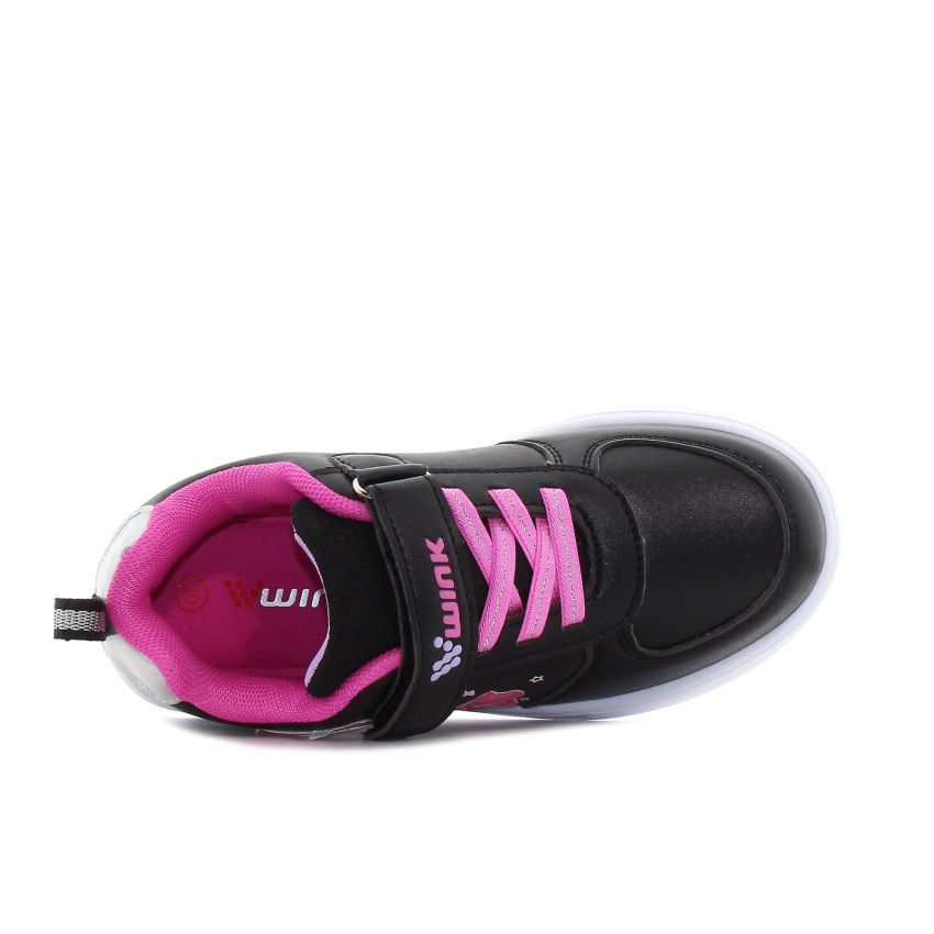 Wink - Alastor villogó fekete gyerek cipő