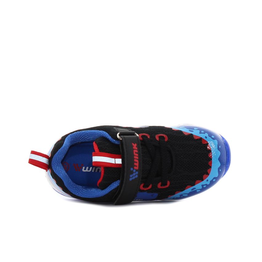 Wink - Paleo Baby villogó kék baba cipő