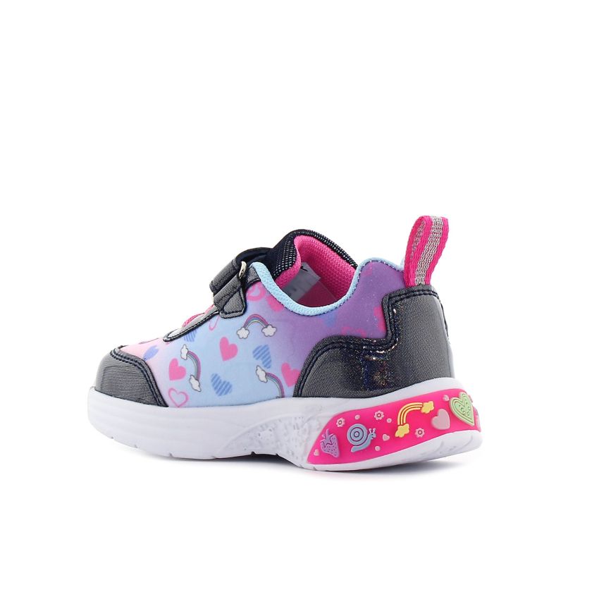 Wink - Deliro villogó fekete baba cipő